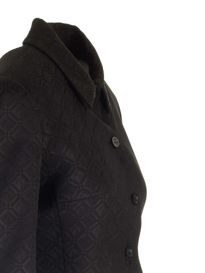 Marine Serre Moon Diamond Jackets - Black | 920abaf9b4d9a9614a9ef944a1b813d1fe076422