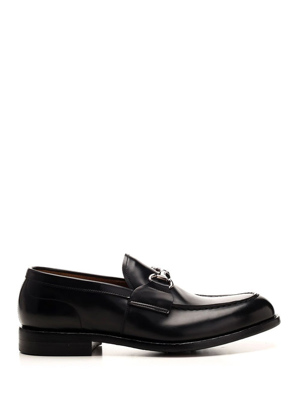 Black Horsebit Loafer Loafers Black