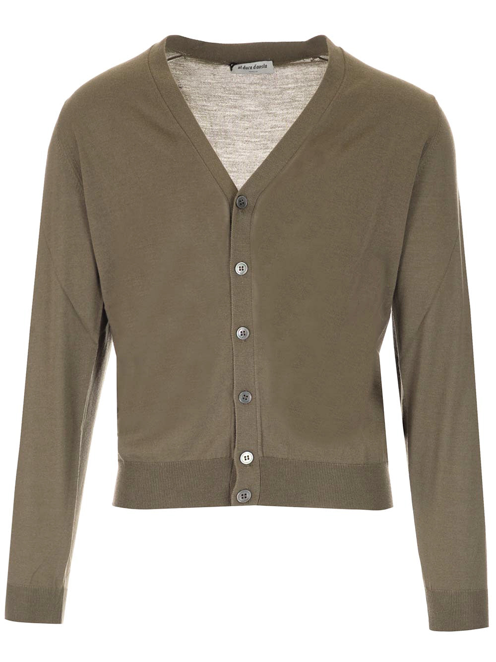 Al Duca D'Aosta Mud Cardigan Knitwear - Beige | 8676845cf07b67834dd61d8aabb3dd6dd65e80bf