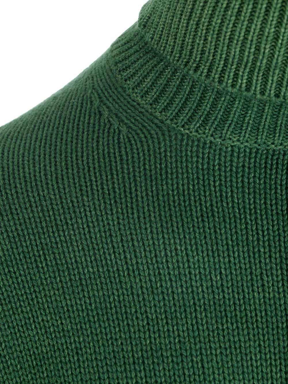 Al Duca D'Aosta Slim Fit Turtleneck Knitwear - Green | 9ca48dc0269c38099304bb6fc74ab7c8eb4da31b