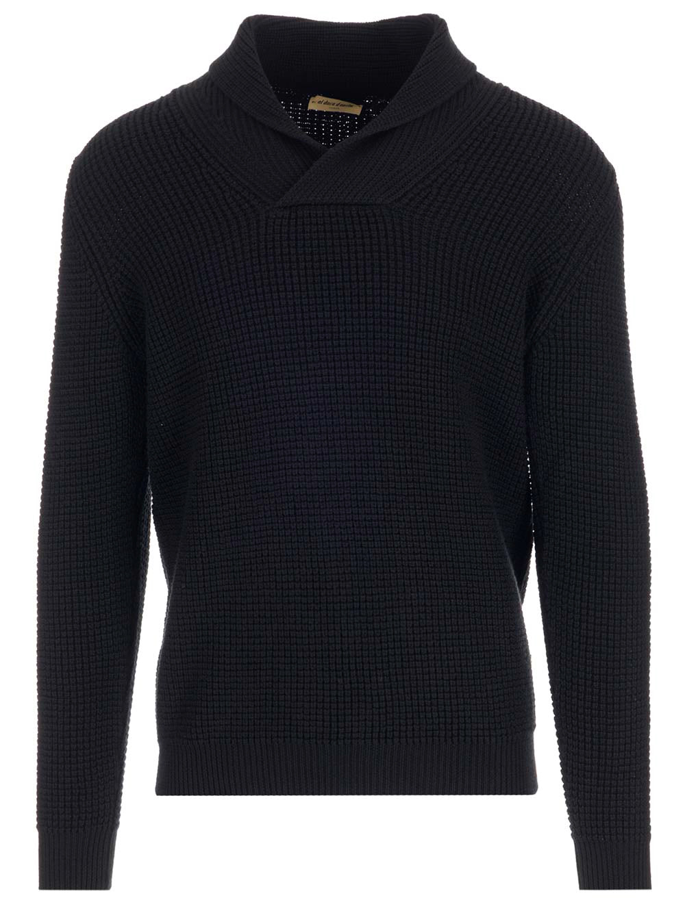 Al Duca D'Aosta 1902 Black Sweater Knitwear - Black | 48e13dcc8012aa4e7e244549f286fcd9f6d455e7