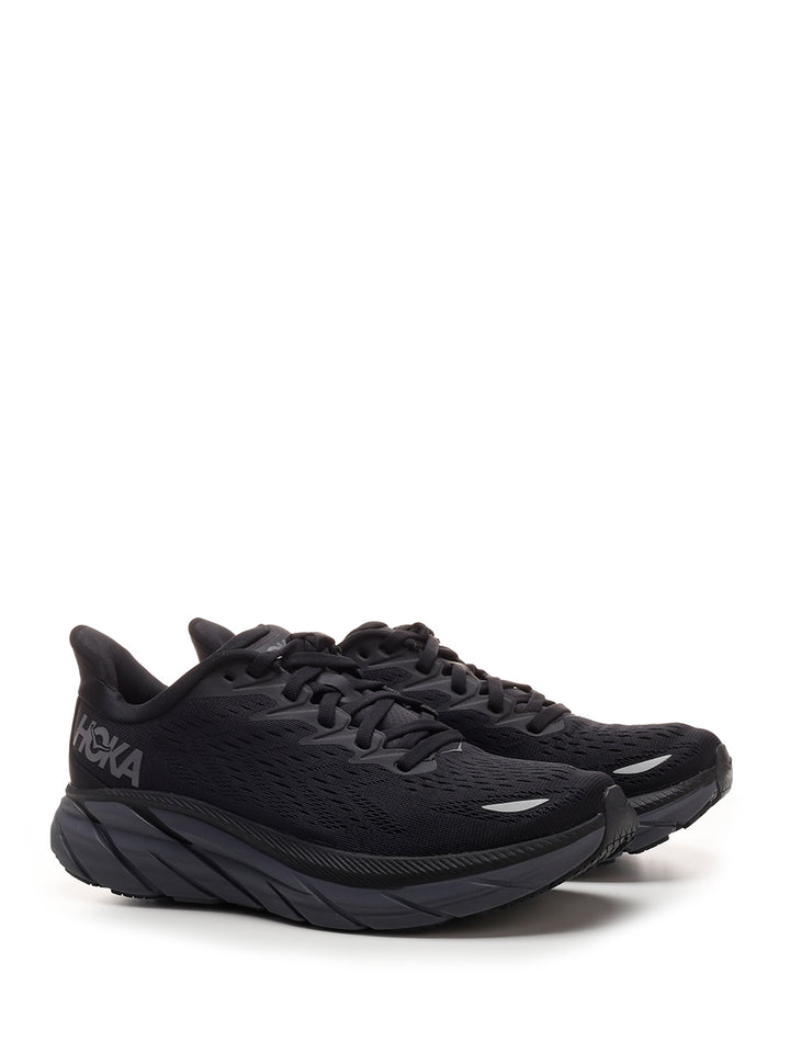 Hoka Clifton 8 Sneakers - Black | 5830801775f0522df1fe3303c1d31cac666e3069