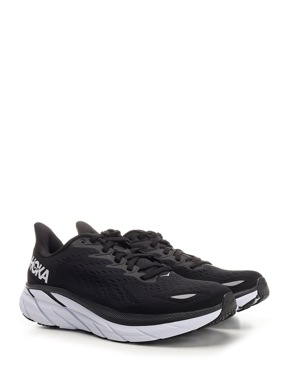 Hoka Clifton 8 Sneakers - Black | c6af46412eb4c537ec0434669e14e82664e338d2