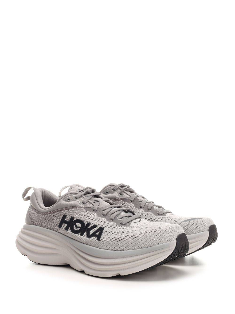 Hoka Bondi 8 Sneakers - Grey | e7707c3682a2de786bbf09a9025d5ae045c2d866