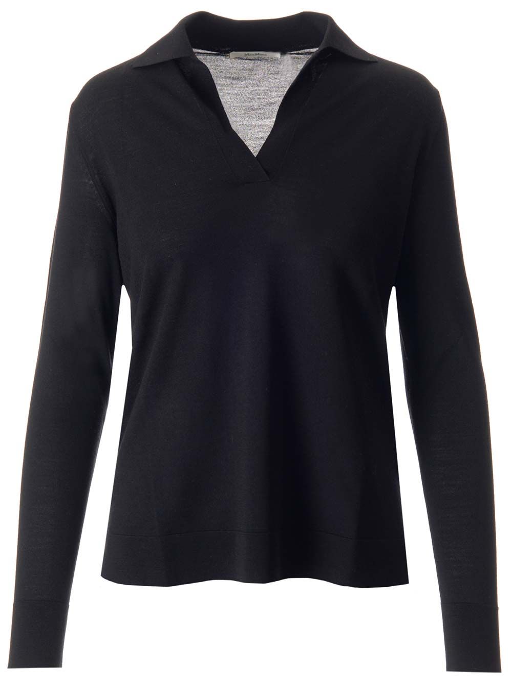 Max Mara Wool Sweater Knitwear - Black | cc93bd021835af593d287e445a501139ffa668fc