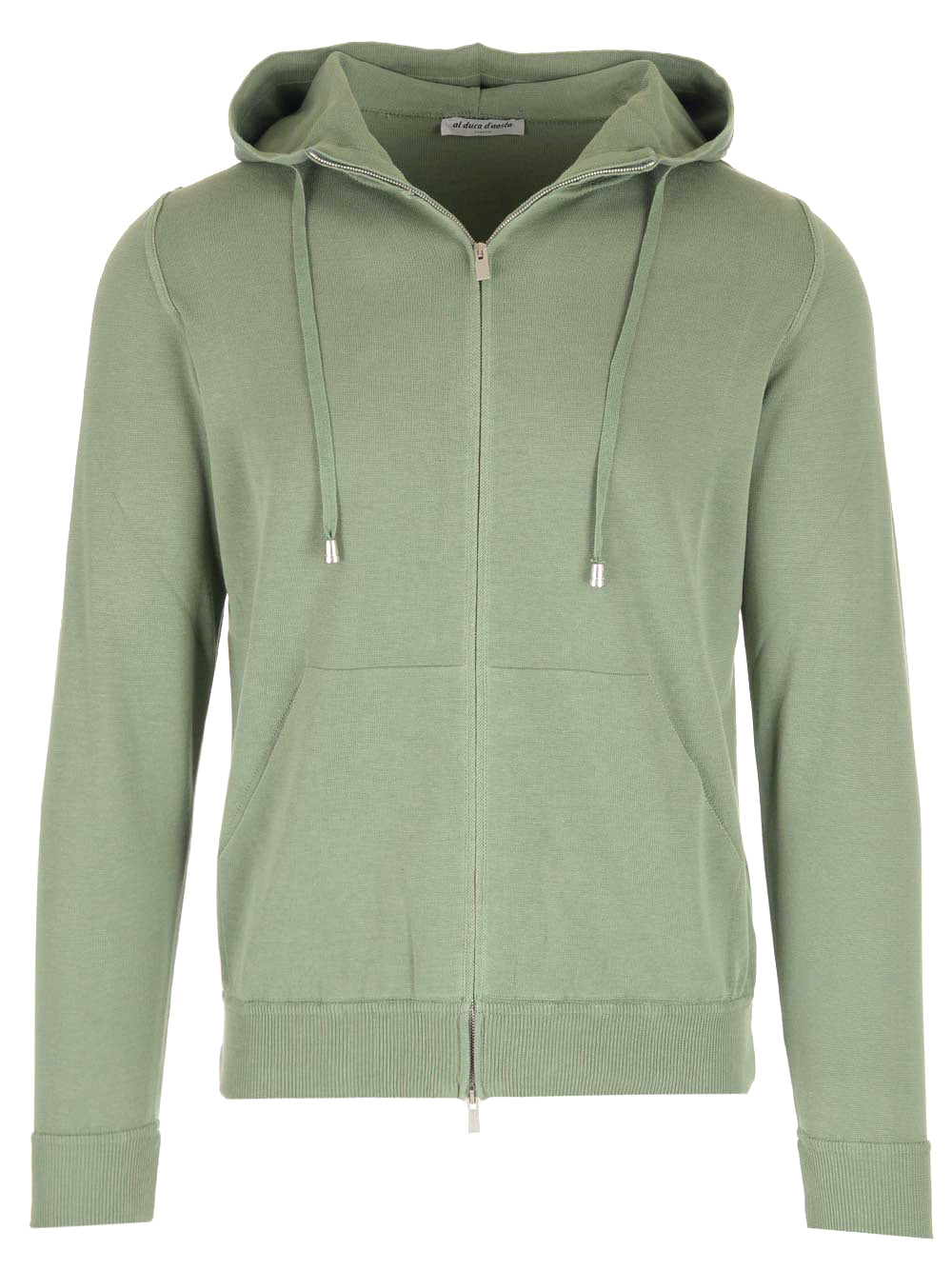 Al Duca D'Aosta Green Hoodie Knitwear - Green | e116f80422f82650ba72010be4c79f4e1687eeb7