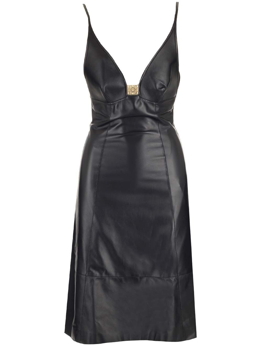Loewe Dress In Nappa Dresses - Black | 5b14a4dfed23546d8d56d2ccf5f8fcc83abf5f5a