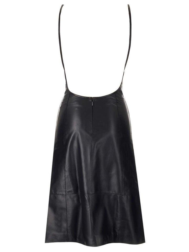 Loewe Dress In Nappa Dresses - Black | 501147873df8c6f3ffcc3db6ca328ae9954c6e66
