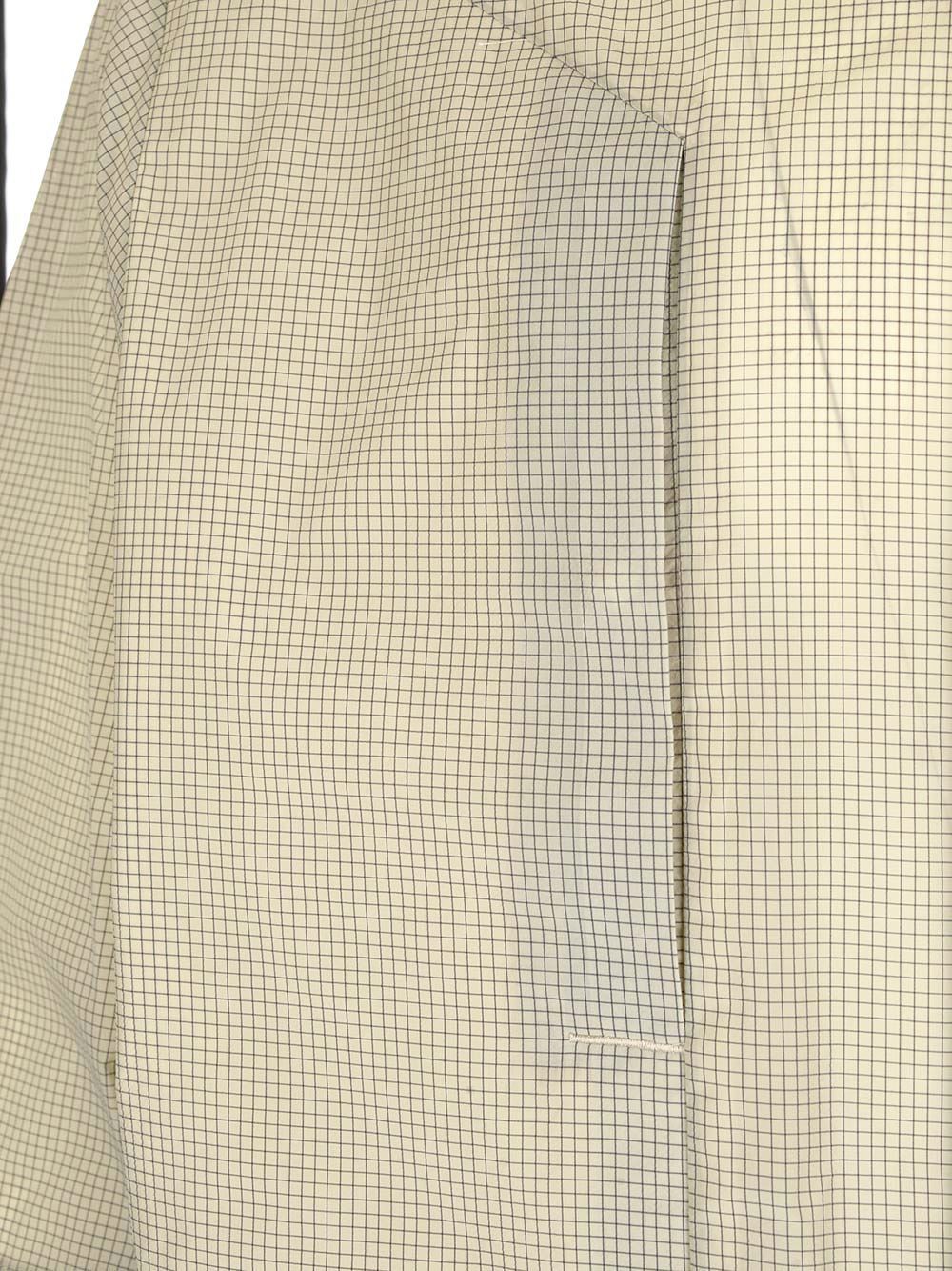 Rick Owens Oversized Shirt With Check Pattern Shirts - Beige | fd772e2ebd476bd9fb3dd1c05260255b7e796a34