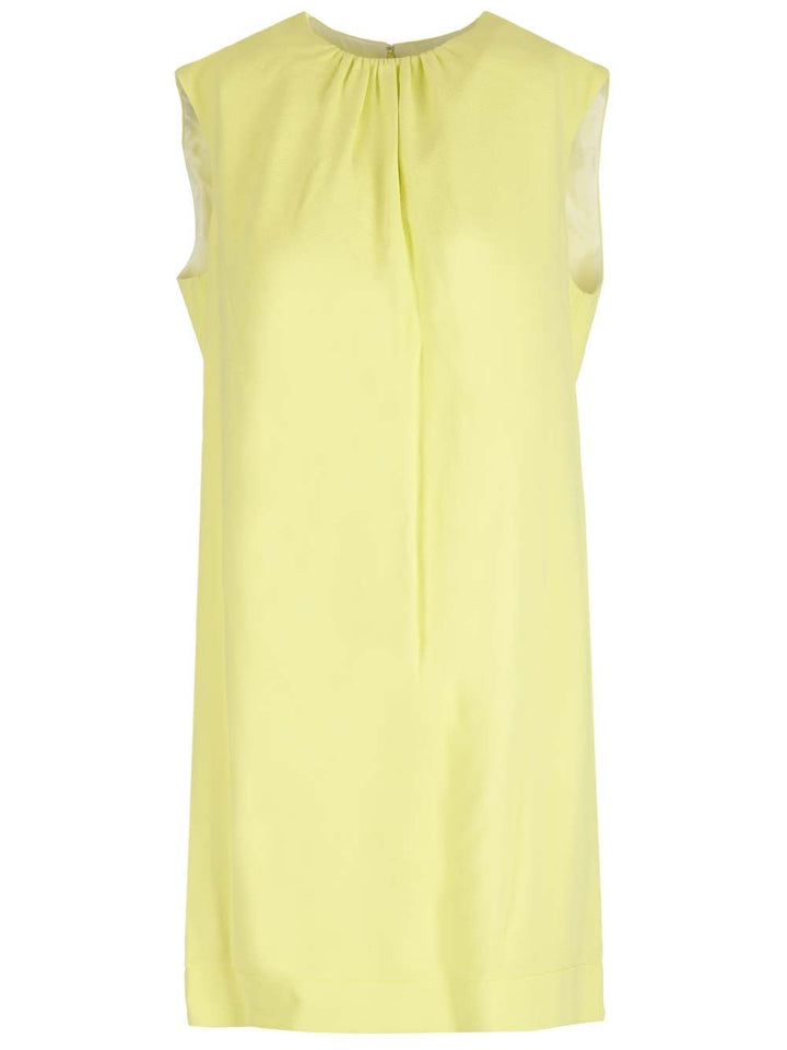 Lanvin Paris Mini Shift Sleevless Dress Dresses - Yellow | 22c85d71a7aa7edd0e50473aeac2db46004e48a7