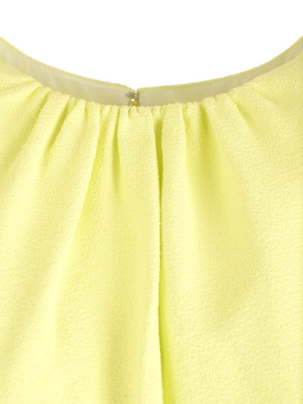 Lanvin Paris Mini Shift Sleevless Dress Dresses - Yellow | 8cda6d4fa5fabd0174057382b304ac7ac08c06ce