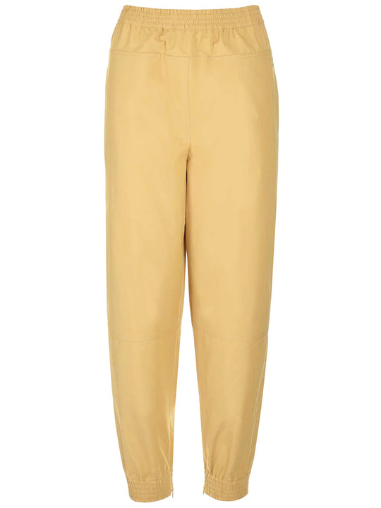 Elasticated Trousers Yellow