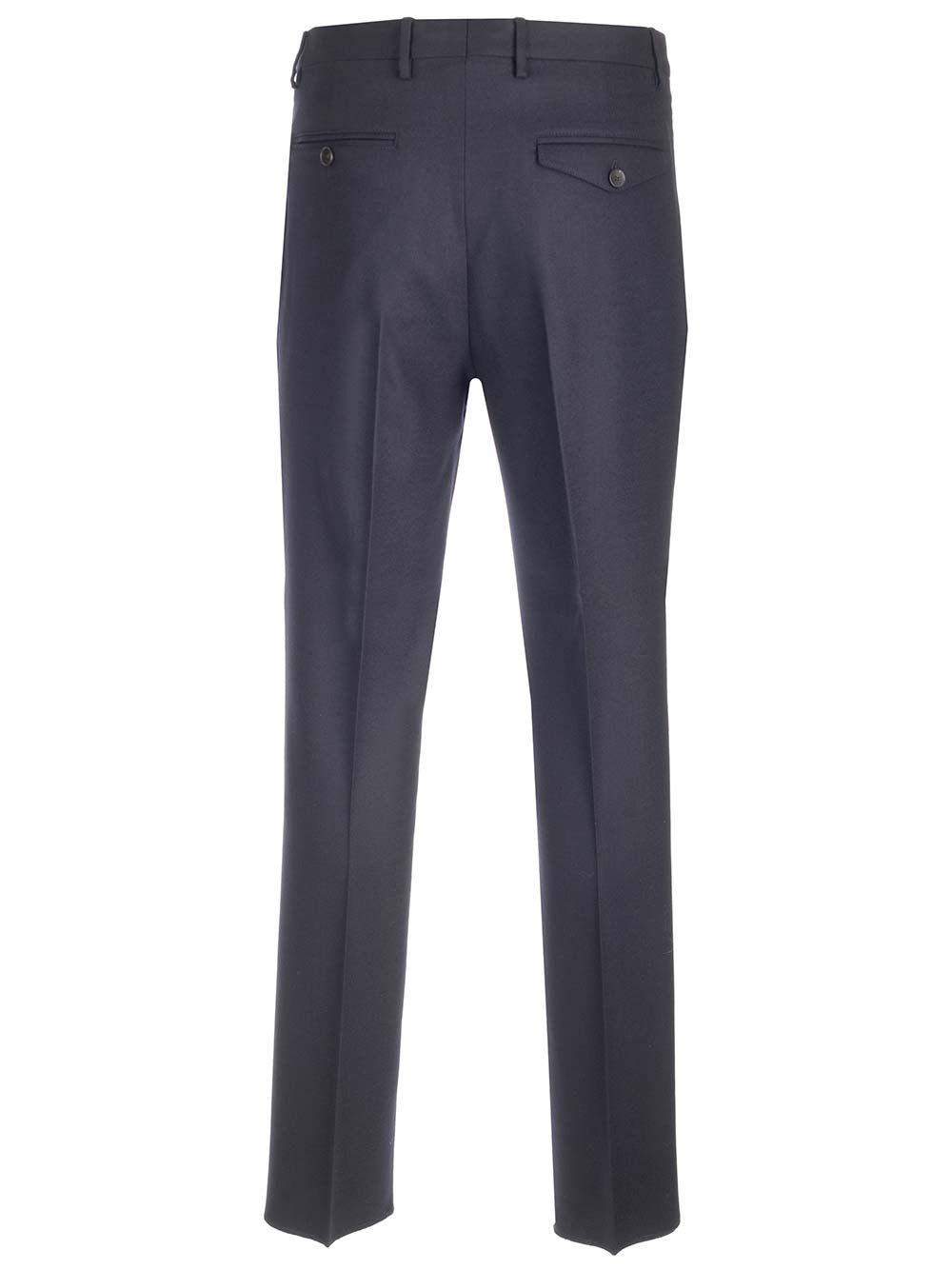 Etro In Stretch Wool Trousers - Blue | a7c410cf77331349388f11a7c27c2a18f536bbd0