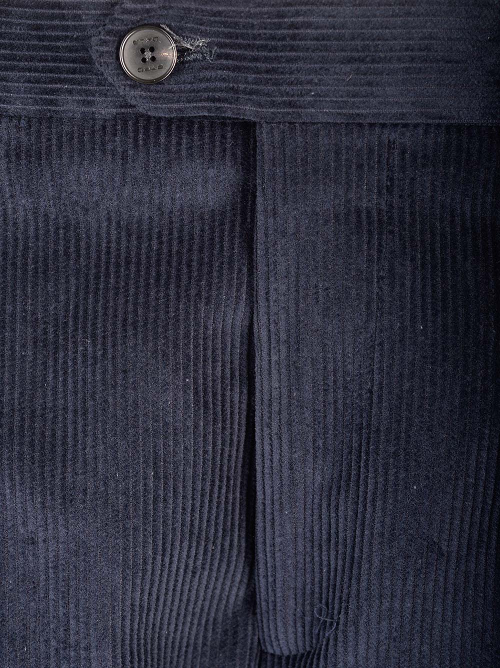 Etro Velvet Trousers - Blue | 9626a17125be341a4db5c7a0c57c7c02a47f3ac6