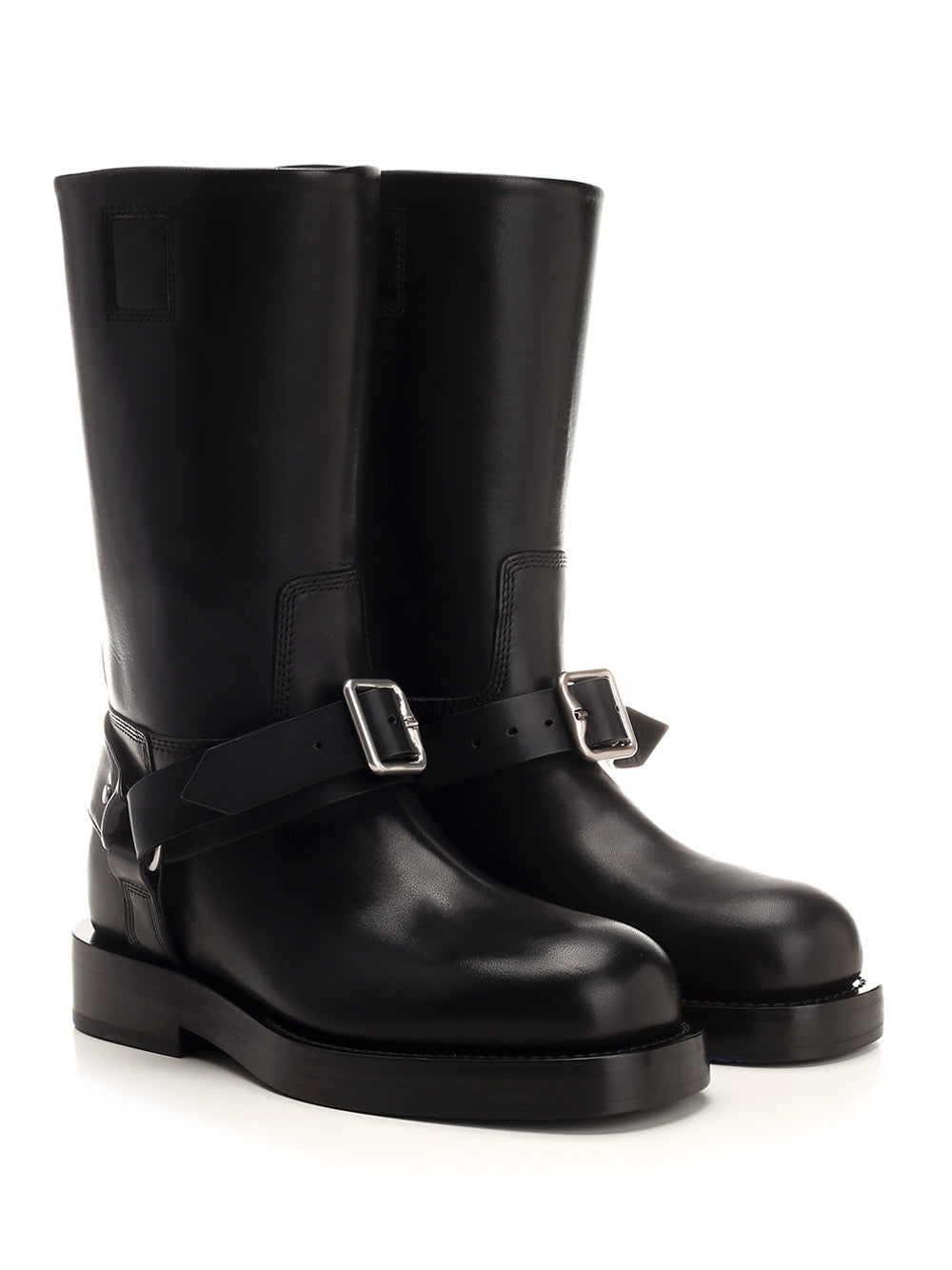Burberry Saddle Boots - Black | 455703db85684805c882f289e48dafde1bc40bdc