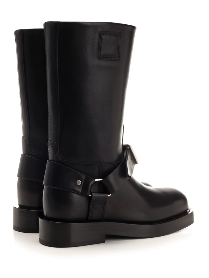 Burberry Saddle Boots - Black | 8ef4218e0cea09fd7d81b7ea732b42df985d4c93