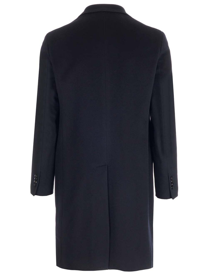 Al Duca D'Aosta Blue Cachemire Coat Coats - Blue | d522e4473c8ff7762bda0fd66f07bf1c485c4405