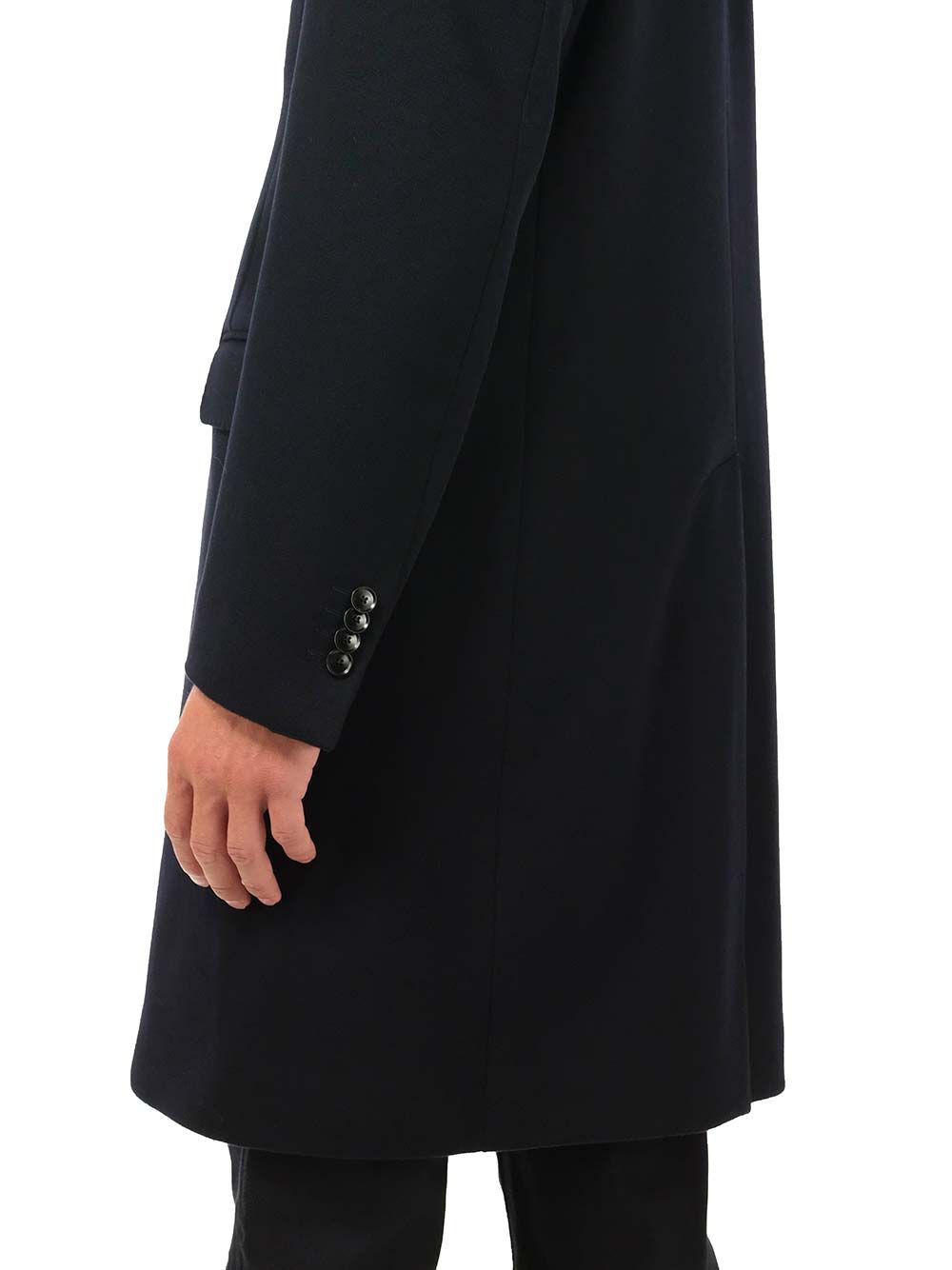 Al Duca D'Aosta Blue Cachemire Coat Coats - Blue | 3147201251cebfa378401731c48b2b9a3a0e61a1