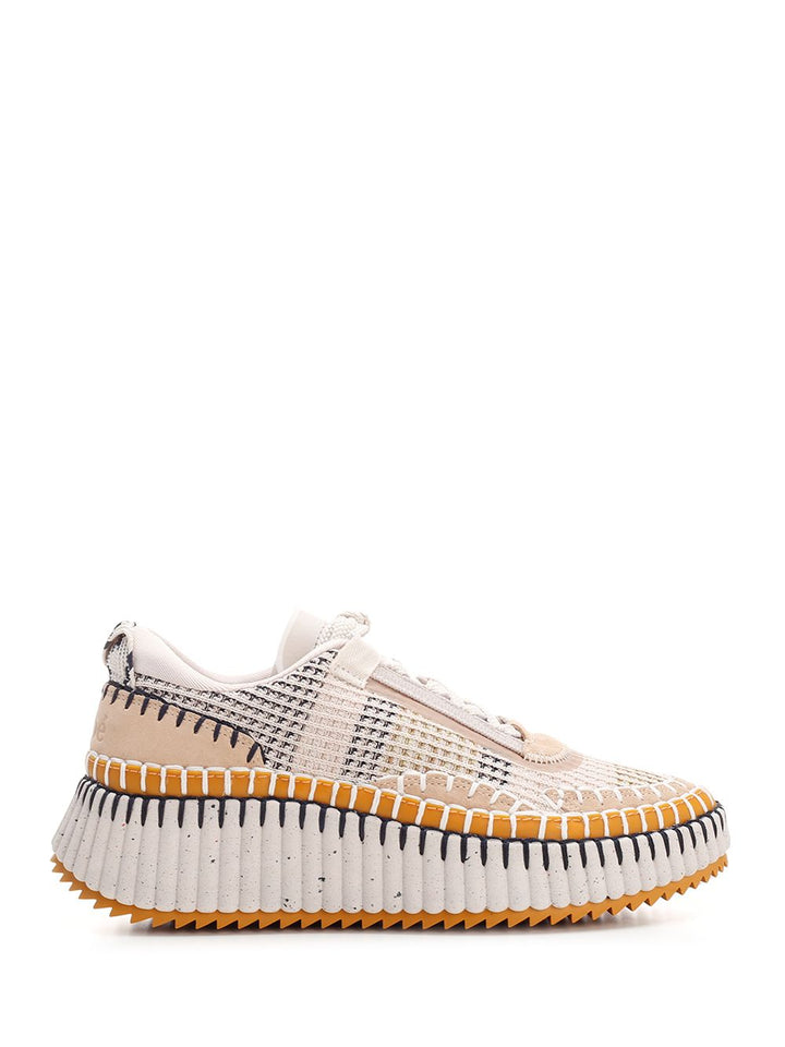 Chloe' Nama Sneakers - Beige | 4b9da94550761bc91c86279d7410d88fefcaabdf