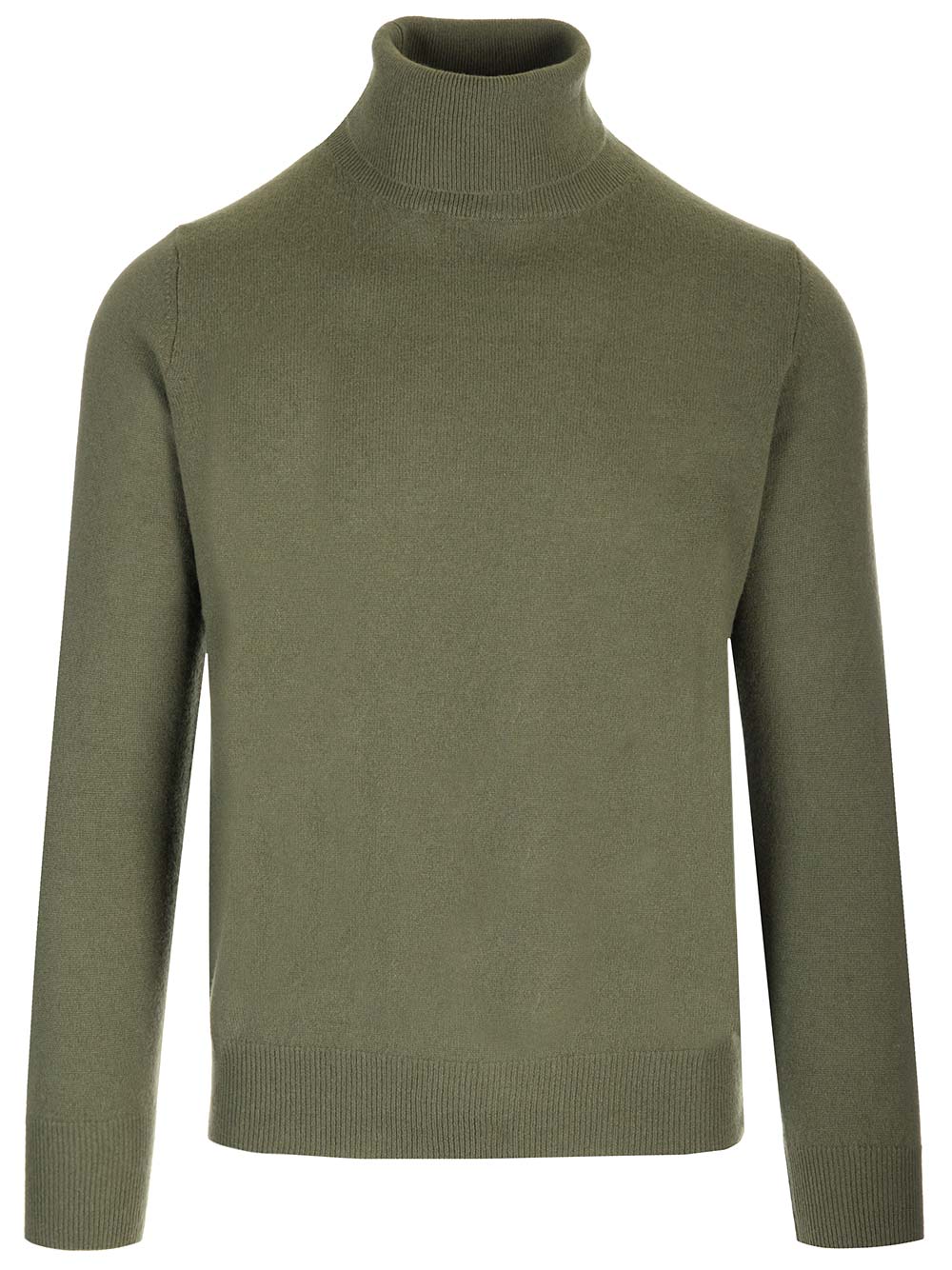 Al Duca D'Aosta Slim Fit Turtleneck Knitwear - Green | 1b60a62318e6d974ee2c6f52f0701589b994ff52