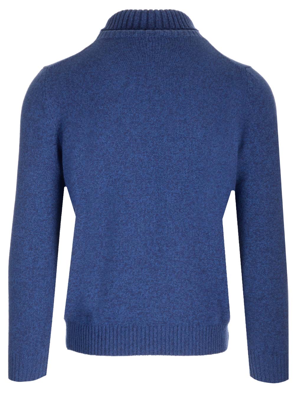 Al Duca D'Aosta 1902 Cashmere And Wool Turtleneck Knitwear - Blue | 06e4b8602b34cc8abdffb4bafcc085cf35606c5c