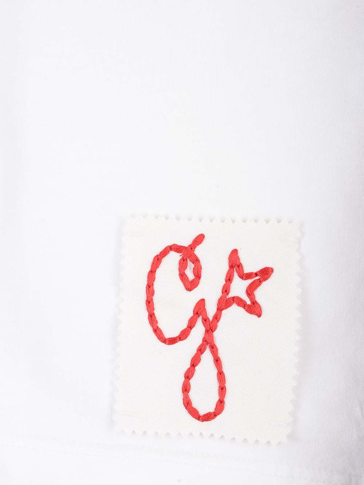Golden Goose Deluxe Brand Crystals Embellished T-Shirt - White | c112c21e9258c856c74566888c0e76460f54ec48
