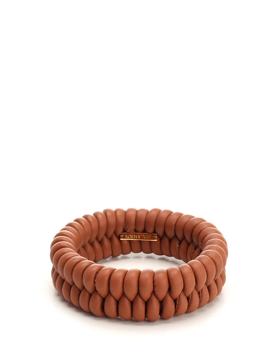 Leather Bangle Jewelry Brown