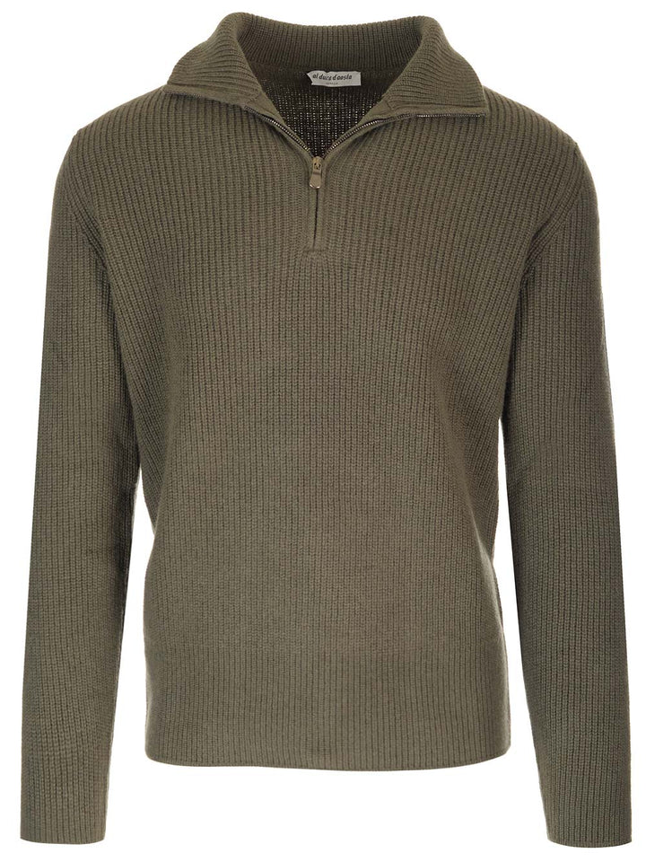Al Duca D'Aosta Cashmere Sweater Knitwear - Green | 48721d0784db2c1f326cc56dd03905a49a954ab1