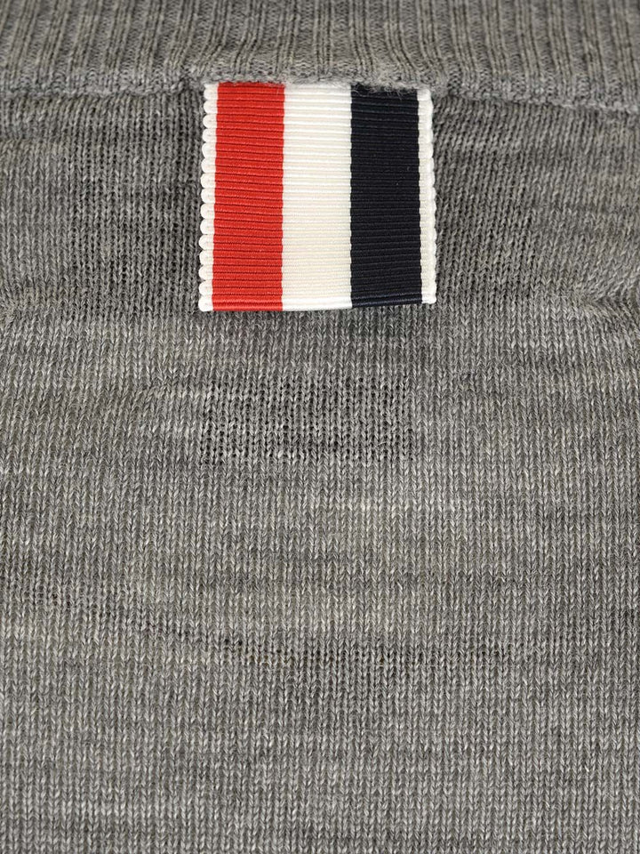 Thom Browne 4-Bar Knitwear - Grey | 8e3335a4a6542e007aafdbb854e4570d9dea3b49