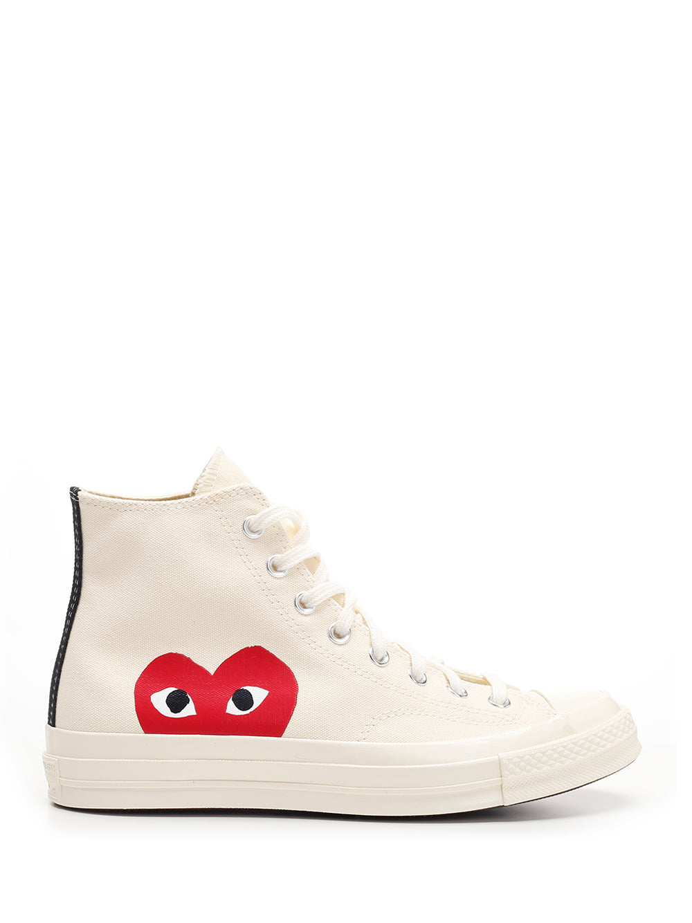 Comme Des Garcons Play Chuck 70 Sneakers - White | 6d31d4752058eba47c7d50384b798a1b82662da4
