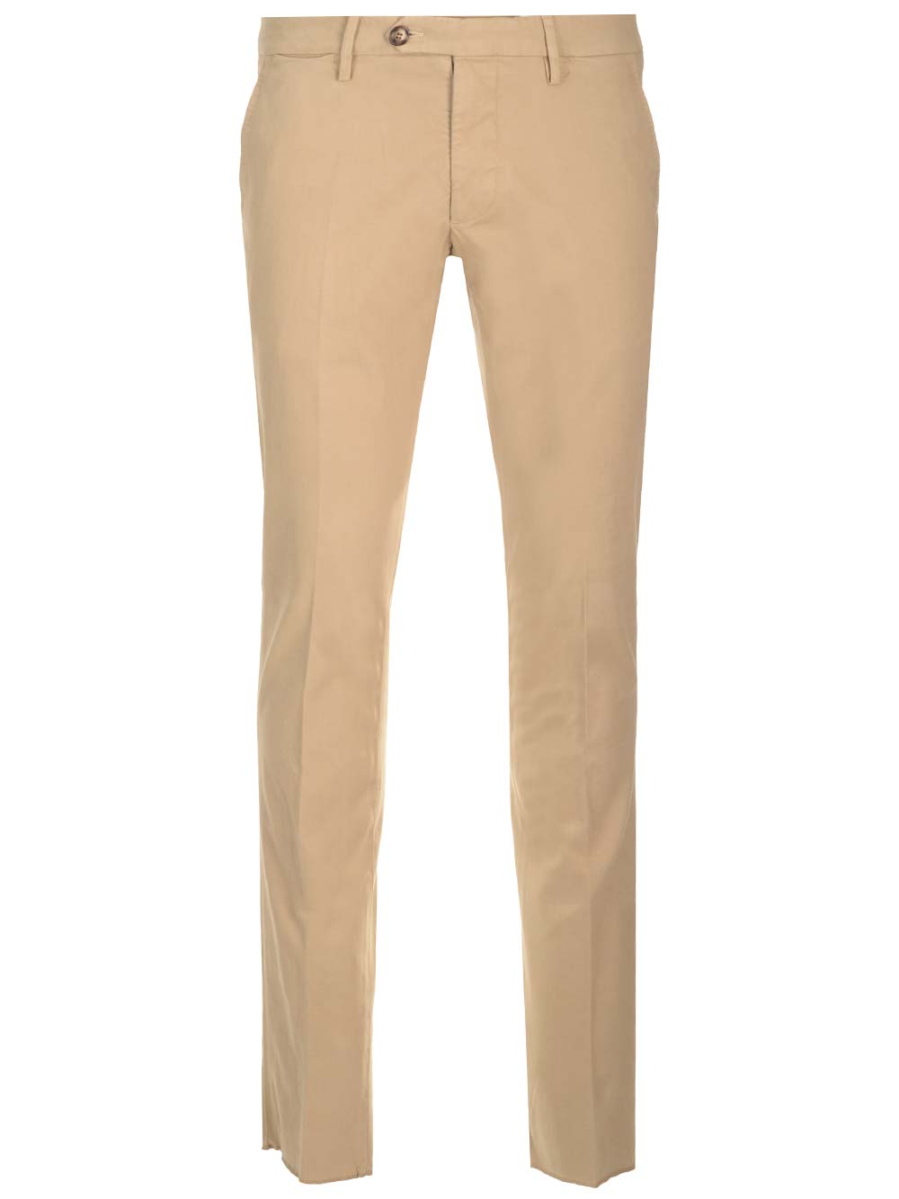 Al Duca D'Aosta 1902 Beige Cotton Trousers - Beige | 641241104eb27a570ddcd69b0cca81bf2679546f