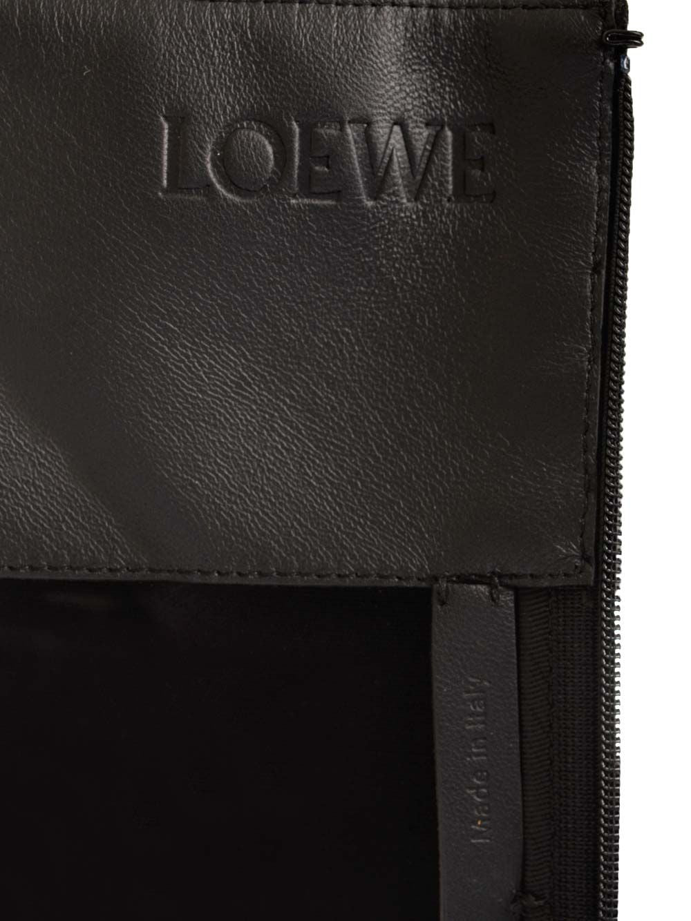 Loewe Silk And Wool Crepe Dress Dresses - Black | 0bd076e2ad5a5b464916730648bad1e0f7fe8efd