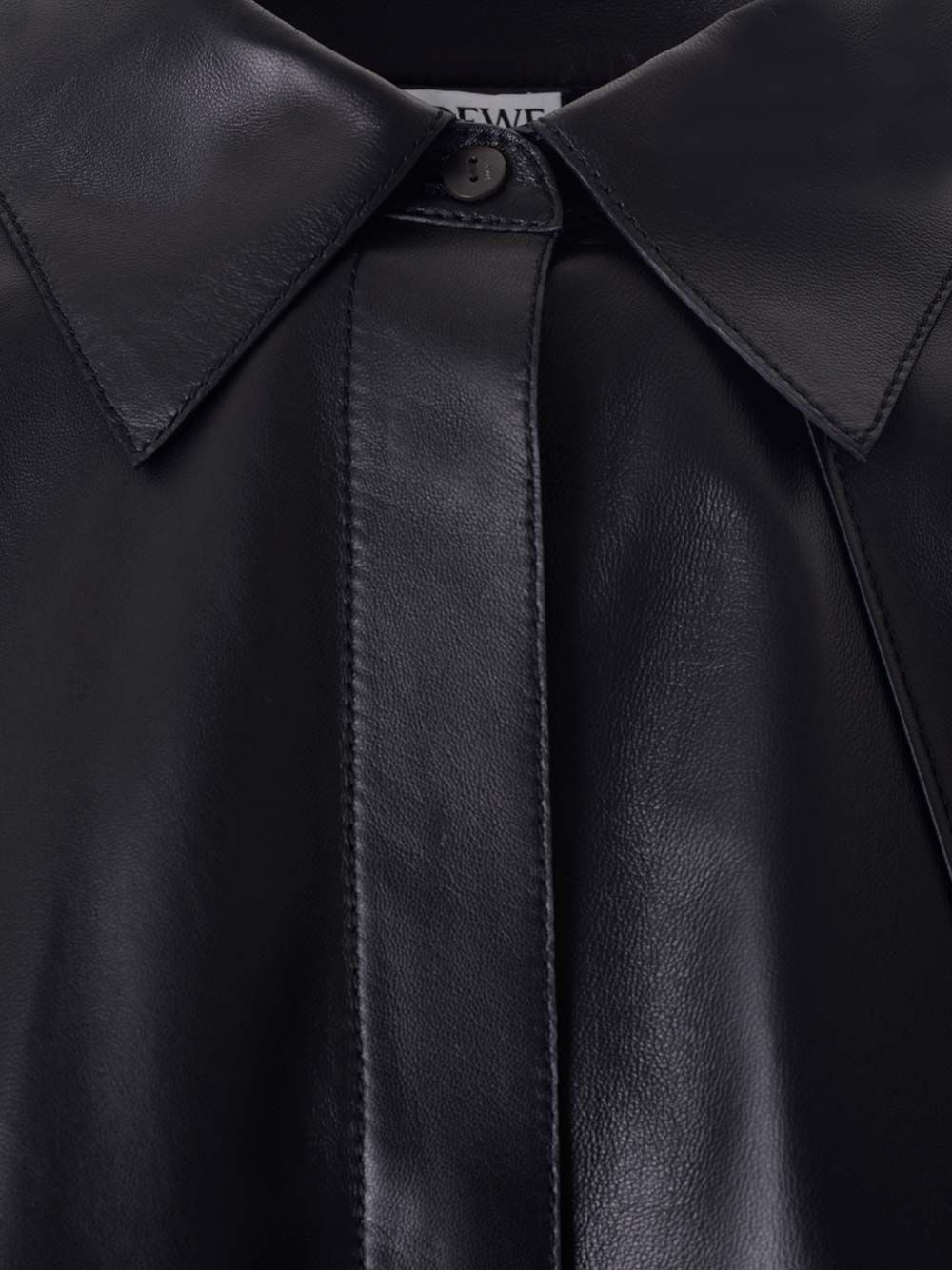 Loewe Nappa Oversize Shirt Shirts - Black | 4de3a6ed93315b87ccd45fbcfa3292be40c1d1f0
