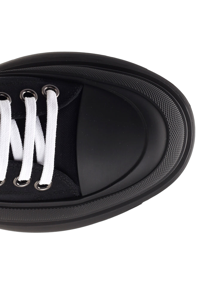 Mcqueen Tread Slick Lace-Up Shoes - Black | 5eb2c0858c4d9c174788e7d43f1e0e3e44869bb2