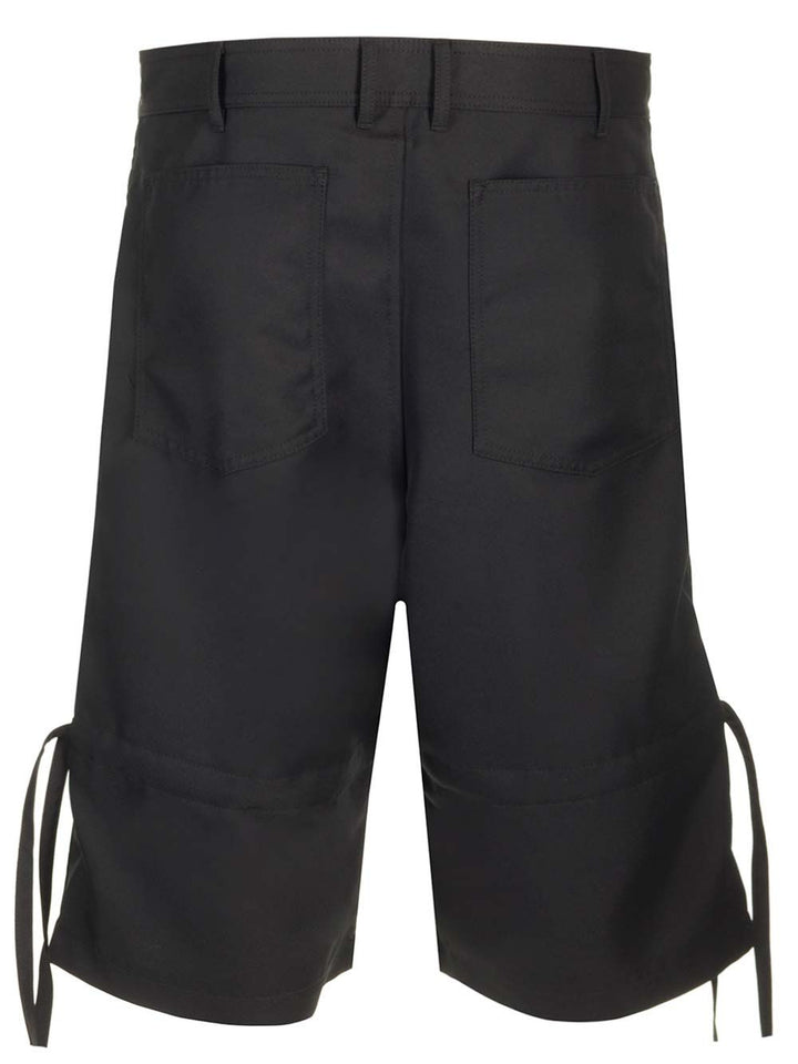Comme Des GarçOns Shirt Twill Bermuda Shorts Trousers - Black | 0193a55aab2f6a2c29cead5f0946121eb61be991
