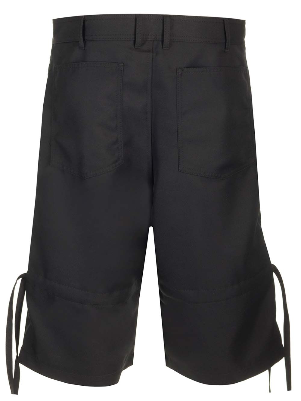 Comme Des GarçOns Shirt Twill Bermuda Shorts Trousers - Black | 0193a55aab2f6a2c29cead5f0946121eb61be991