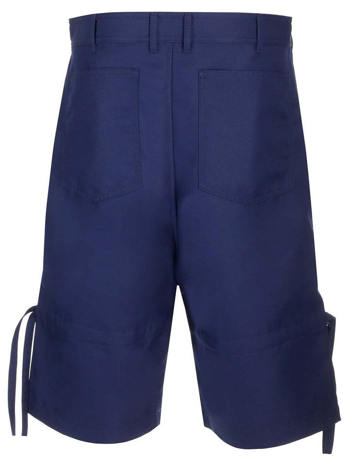 Comme Des GarçOns Shirt Twill Bermuda Shorts Trousers - Blue | ade58caad7ae410e904cf4620fc5a1dc84887d65