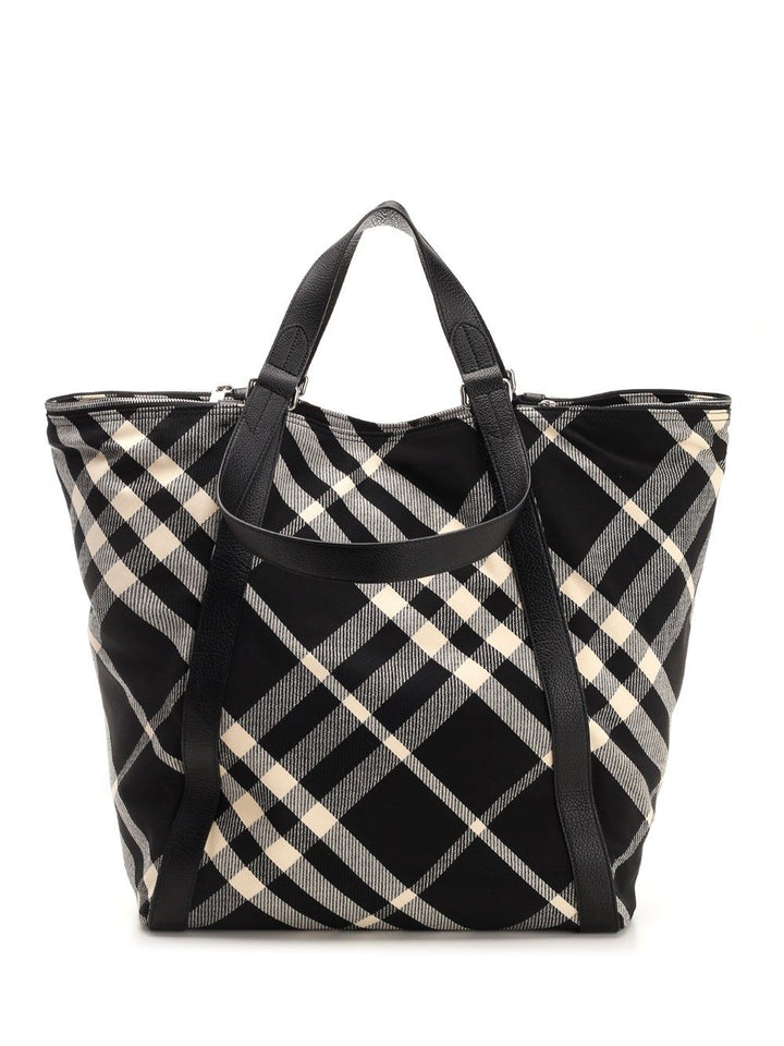 Burberry Check Handbags - Black | e0017cb2f8f6199c66240303af0ef54b1dfc0779