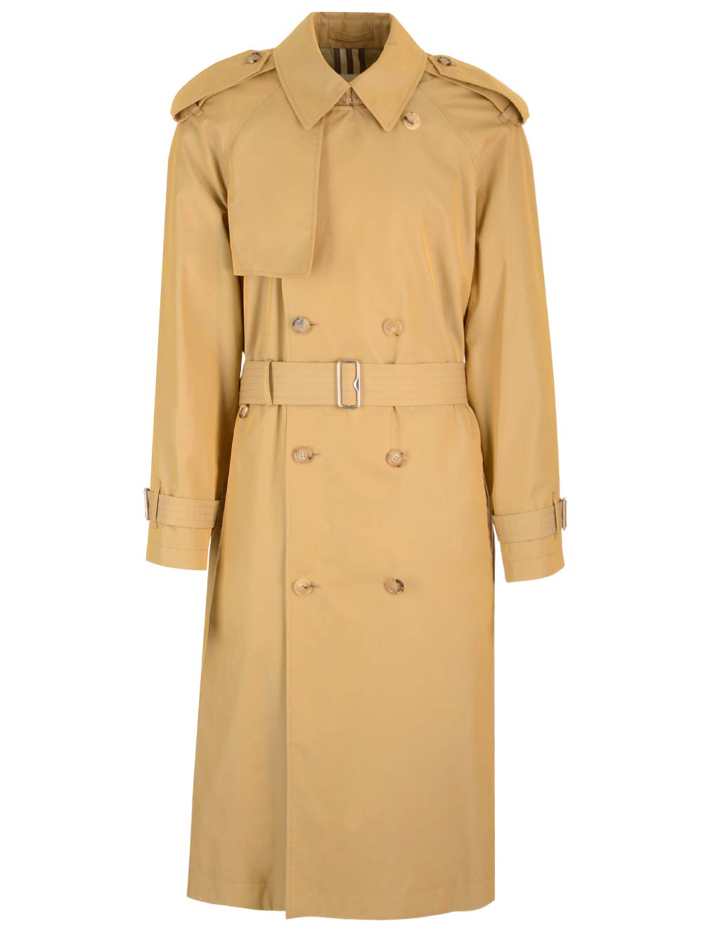 Burberry Long Trench Coat Coats - Beige | c8b36e77587b58c3ead4ea0989a9043e6b111d1b