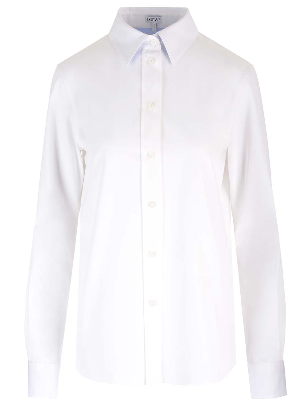 Loewe White Cotton Twill Shirt Shirts - White | 598516c7973f773f12abd066af5d0d6256b93f15