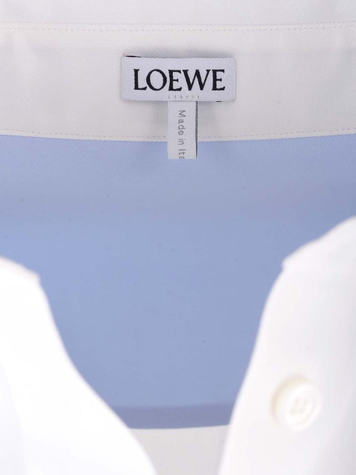 Loewe White Cotton Twill Shirt Shirts - White | aa12079e74d535fd0c17ea5ca3e74e7c6394424e