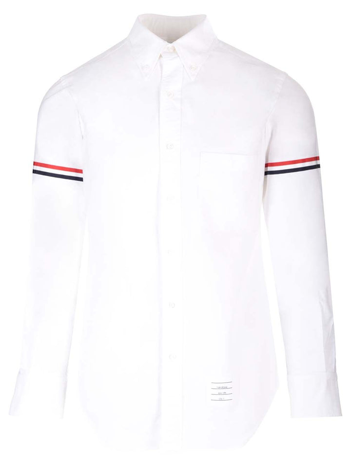 Thom Browne Oxford Shirt Shirts - White | cd08ed2258c381e2831cdcd6390a108ed7eb65cc
