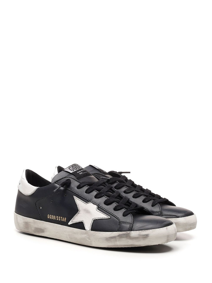 Golden Goose Deluxe Brand Super Star Sneakers - Black | 53a3b746346237f298b7ca94749f74f466c9eebc