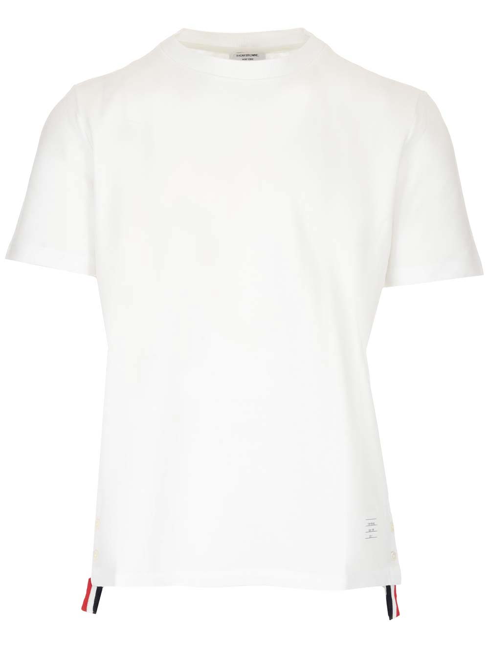Thom Browne Piqué T-Shirt - White | 57ac46da0626665b451f7c24e4545ac34ab33b02