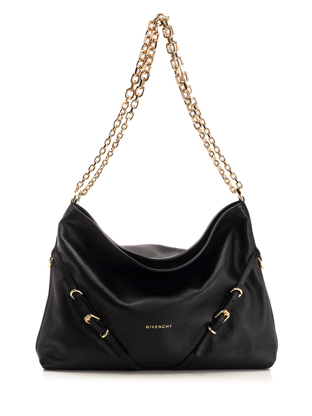 Givenchy Voyou Chain Shoulder Bags - Black | d9f93c81c0e40d652dcca7b906a95b9acf7eb99a