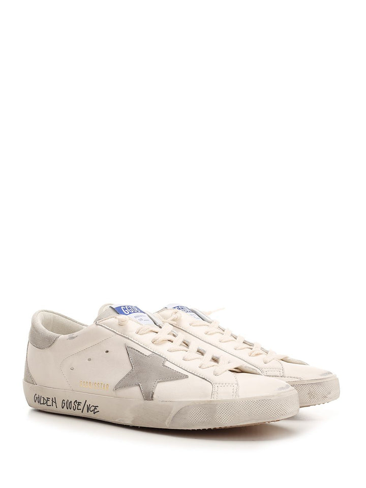 Golden Goose Deluxe Brand Super Star Sneakers - White | 4b756de6fd8a7cb66745d957a4a35109a0820dd6