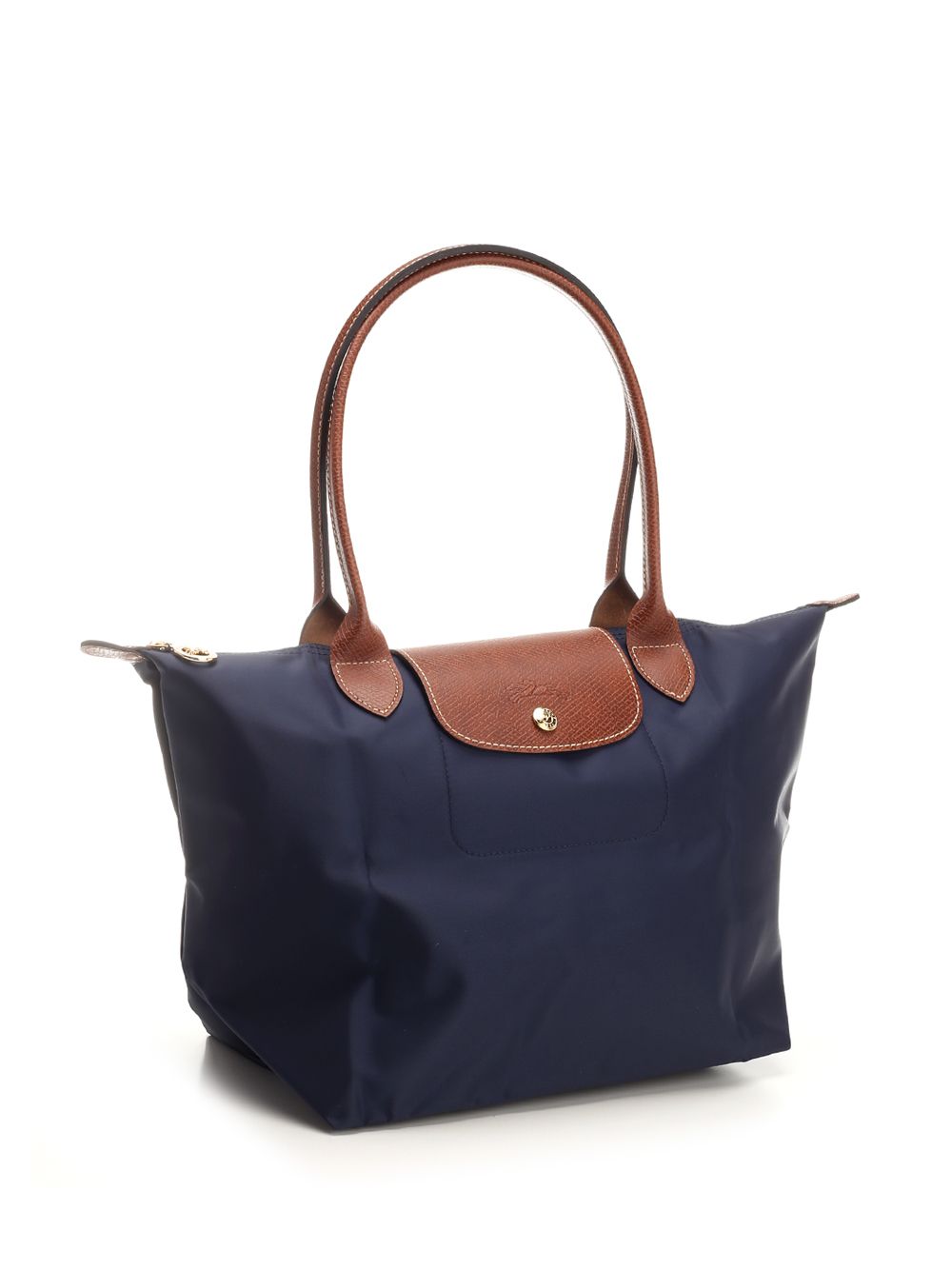 Longchamp Paris Le Pliage Original Shoulder Bags - Blue | 440e5782150baf16fe676db19ad69c6756e8fb46