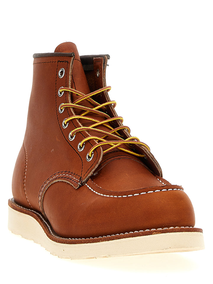 Classic Moc Boots, Ankle Boots Brown