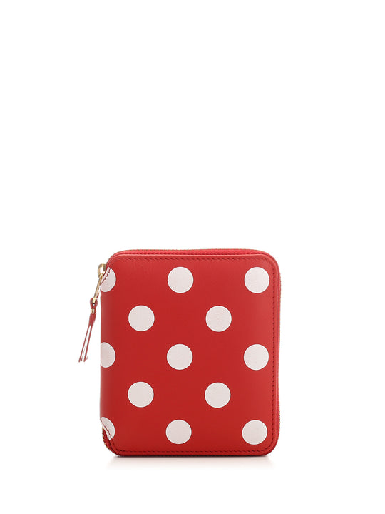 Polka Dot Wallet Wallets Red
