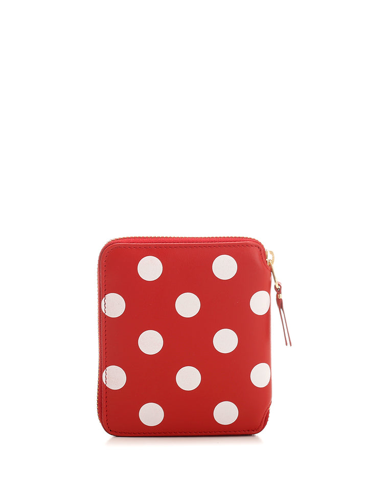 Comme Des Garcons Wallet Polka Dot Wallet Wallets - Red | 6009b24af9c21b0e2ddddf31334d155c3ca8009e